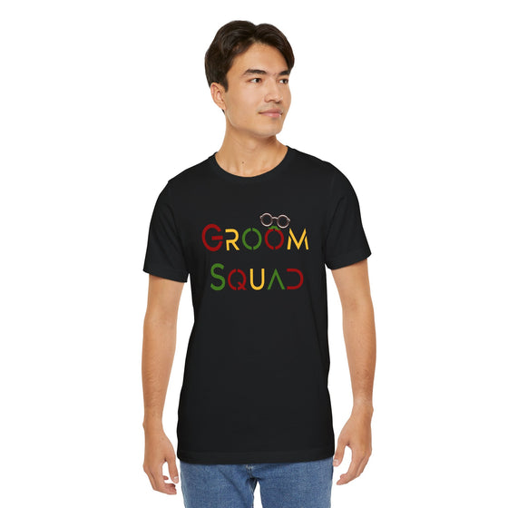 Groom Squad Color Short Sleeve Tee