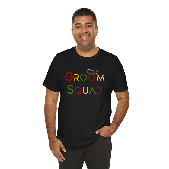 Groom Squad Color Short Sleeve Tee