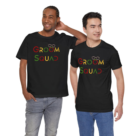 Groom Squad Color Short Sleeve Tee