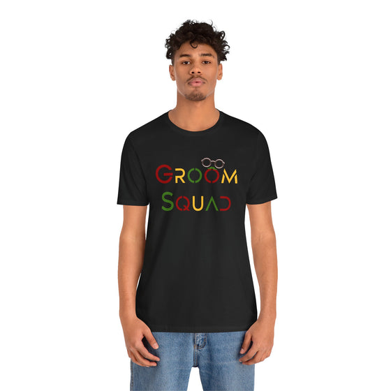 Groom Squad Color Short Sleeve Tee