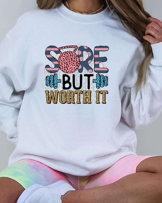 Sore But Worth It Crewneck Sweatshirt