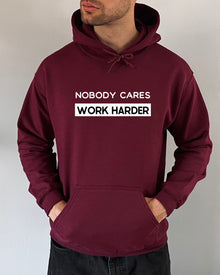 Work Harder Hoodie